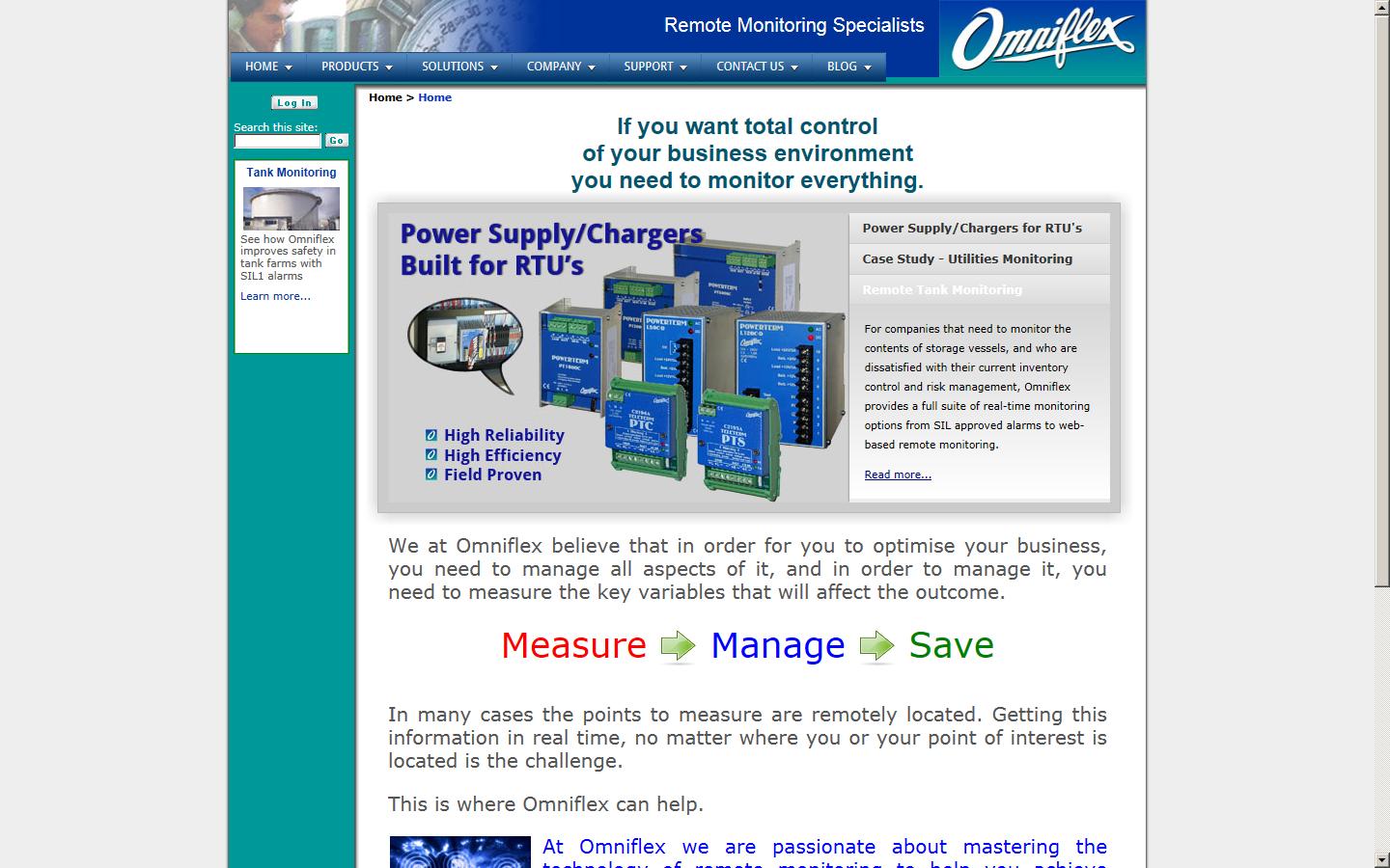 Omniflex UK Limited Website
