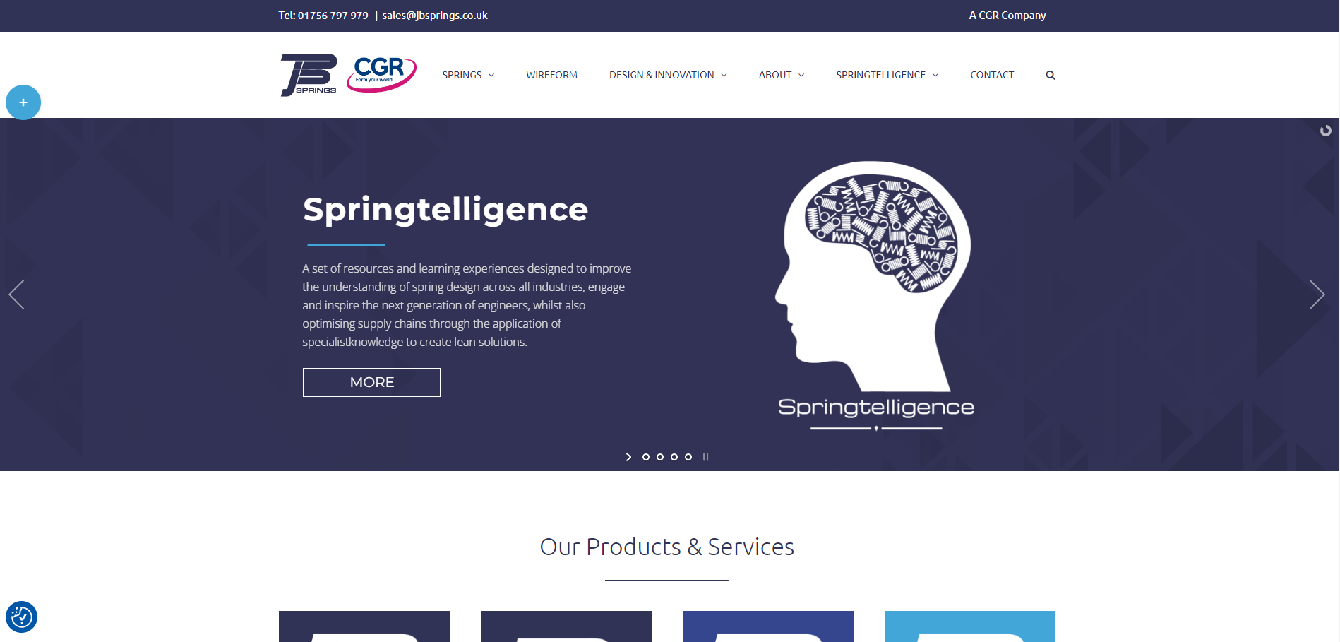 John Binns & Son (Springs) Ltd Website