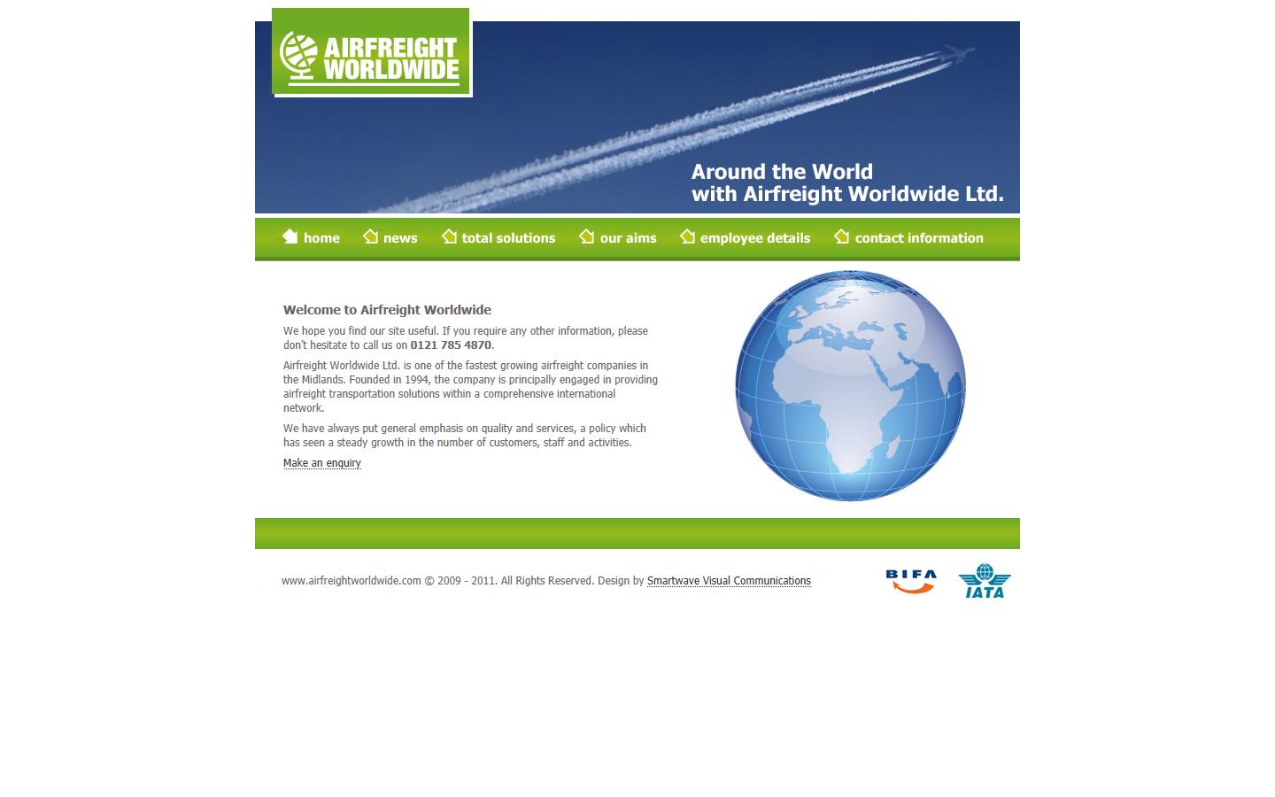 Airfreight Worldwide Website
