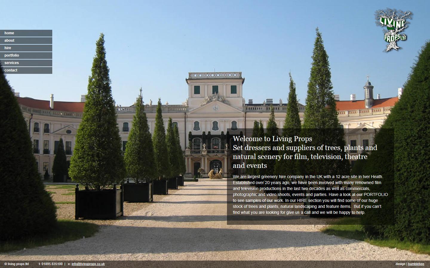 Living Props Ltd Website