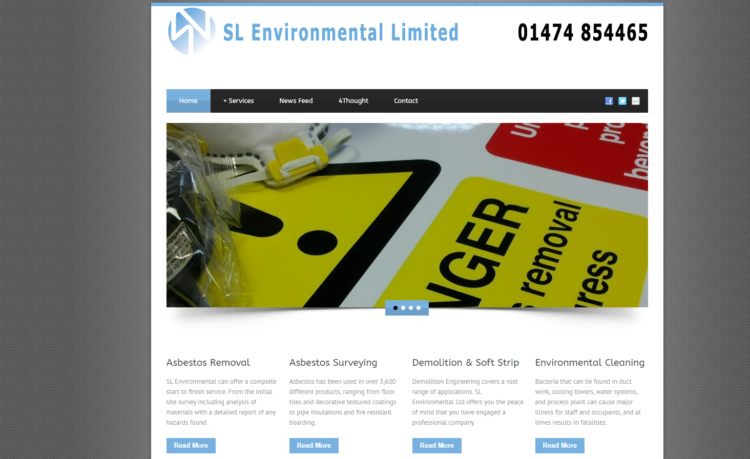 SL Environmental Ltd Website