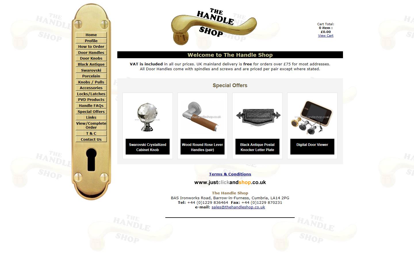 Building Accessories Supplies Website