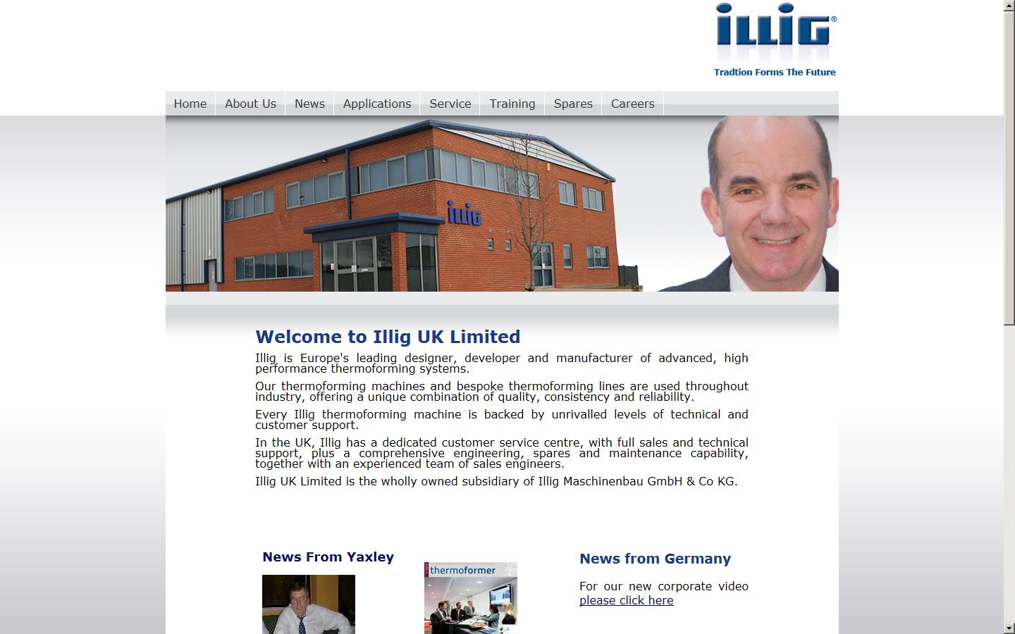 Illig UK Ltd Website