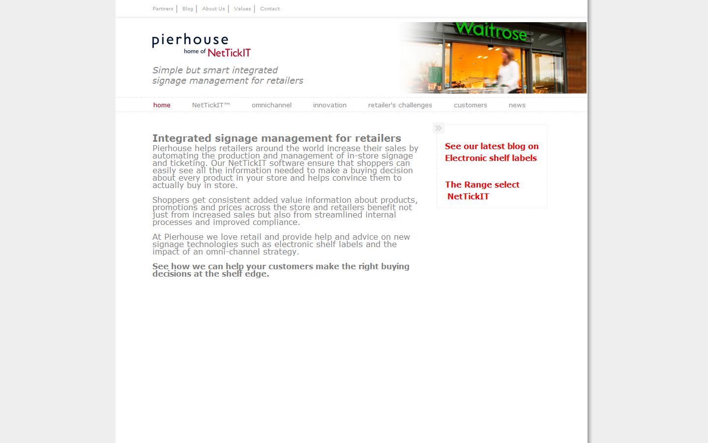 Pierhouse Business Solutions Website