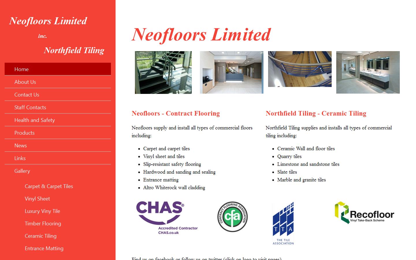 Neofloors Ltd Website