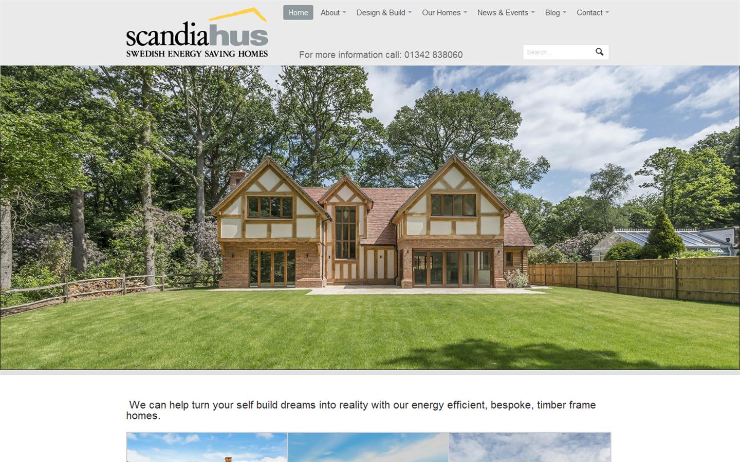 Scandia Hus Ltd Website