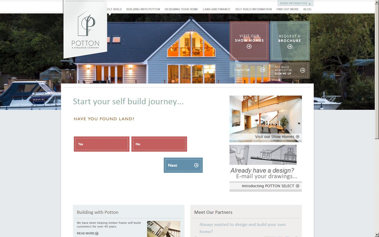 Potton Ltd Website
