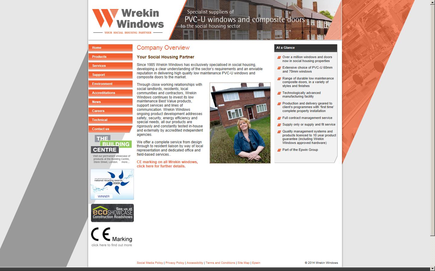 Wrekin Windows Ltd Website