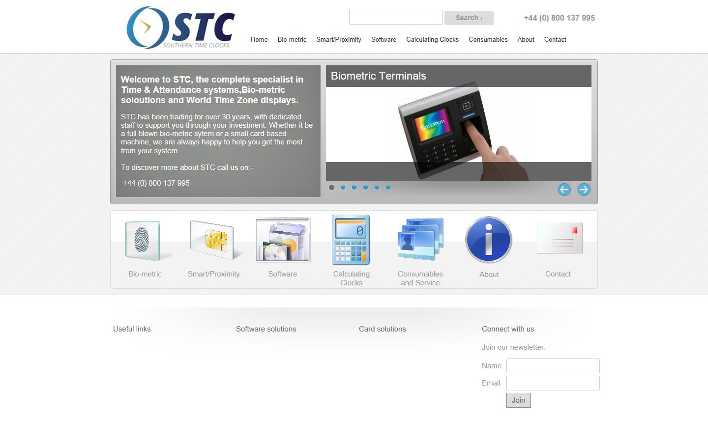 Southern Time Recorders Website