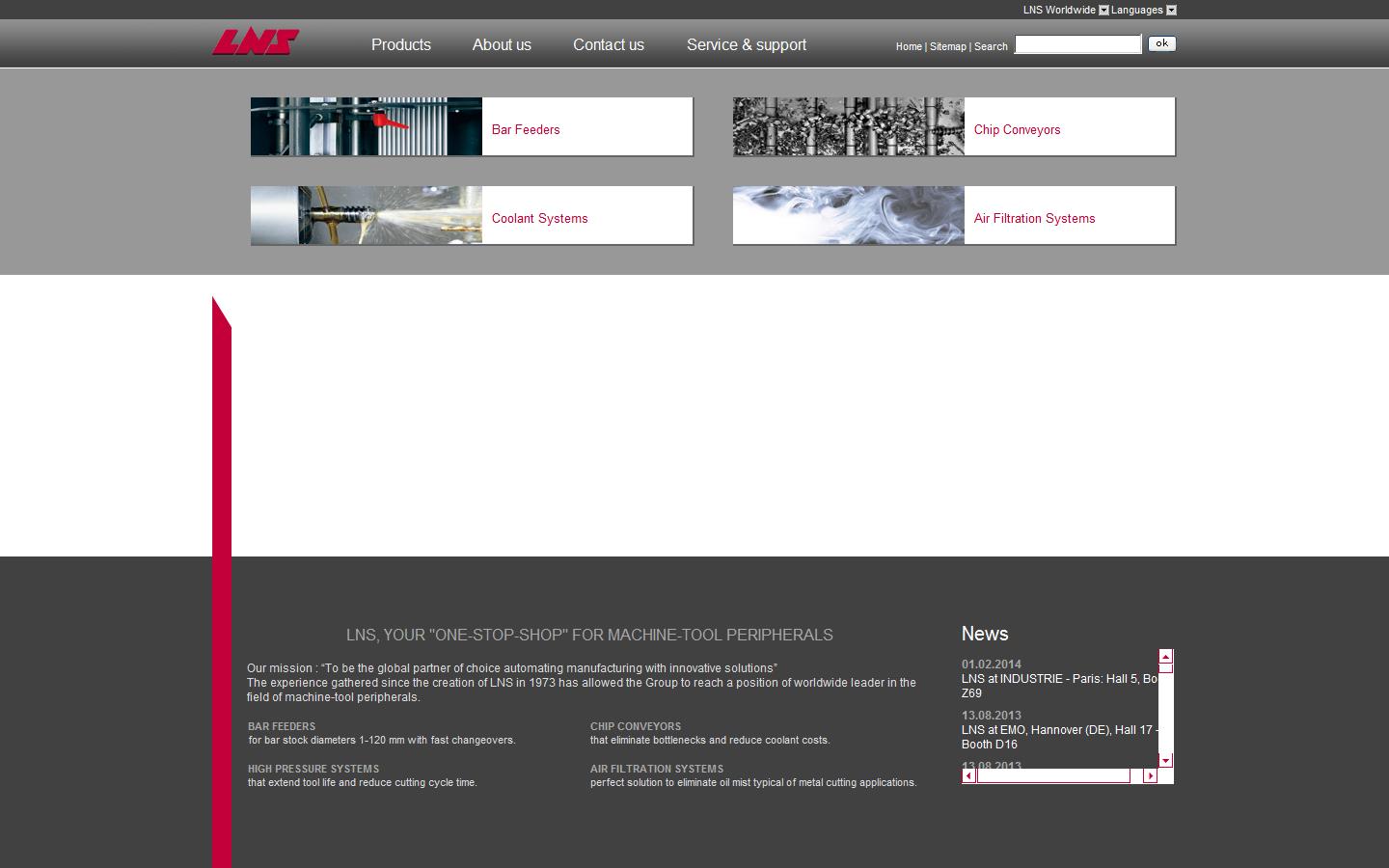 LNS TURBO UK LTD Website