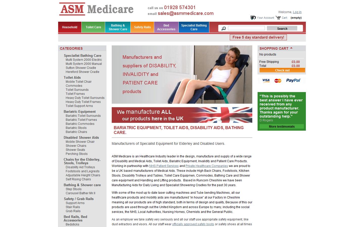 ASM (Accessories) Ltd Website