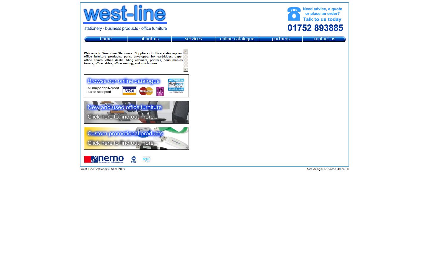 West-Line Website
