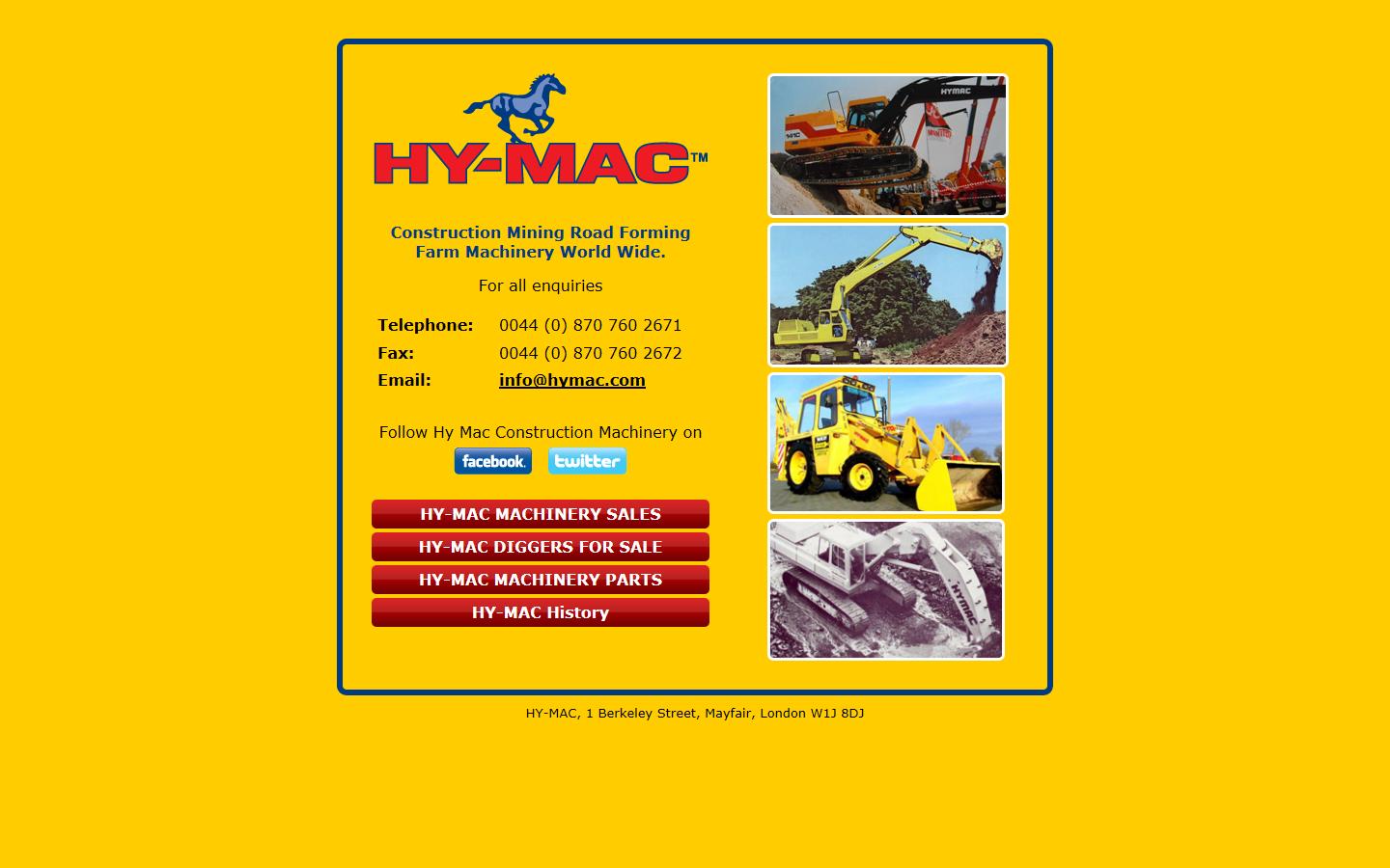 HY-MAC Website