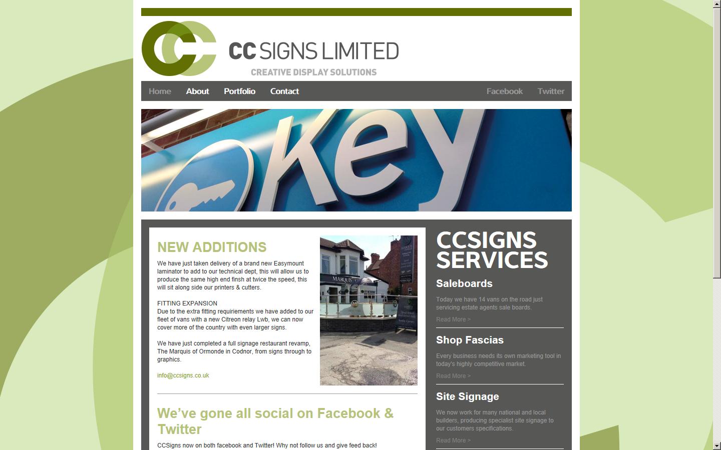 City & County Screen Print Ltd Website