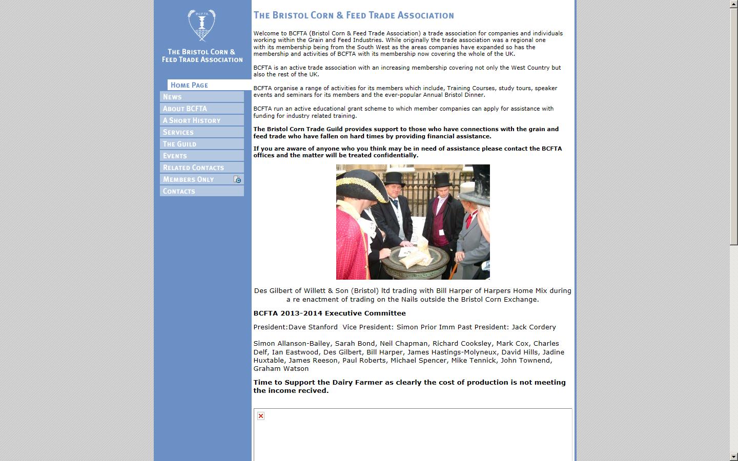 Bristol Corn & Feed Trade Association Ltd Website