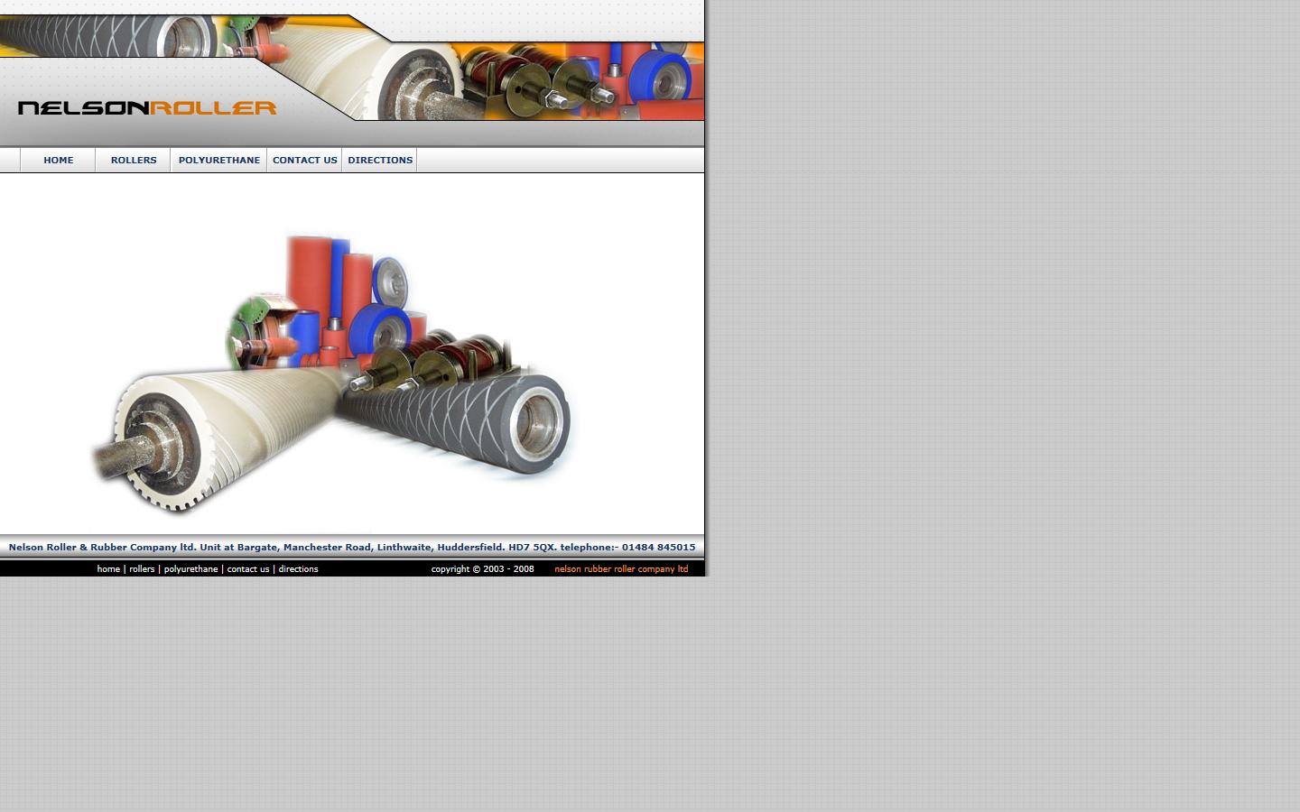 Nelson Roller & Rubber Co. Website