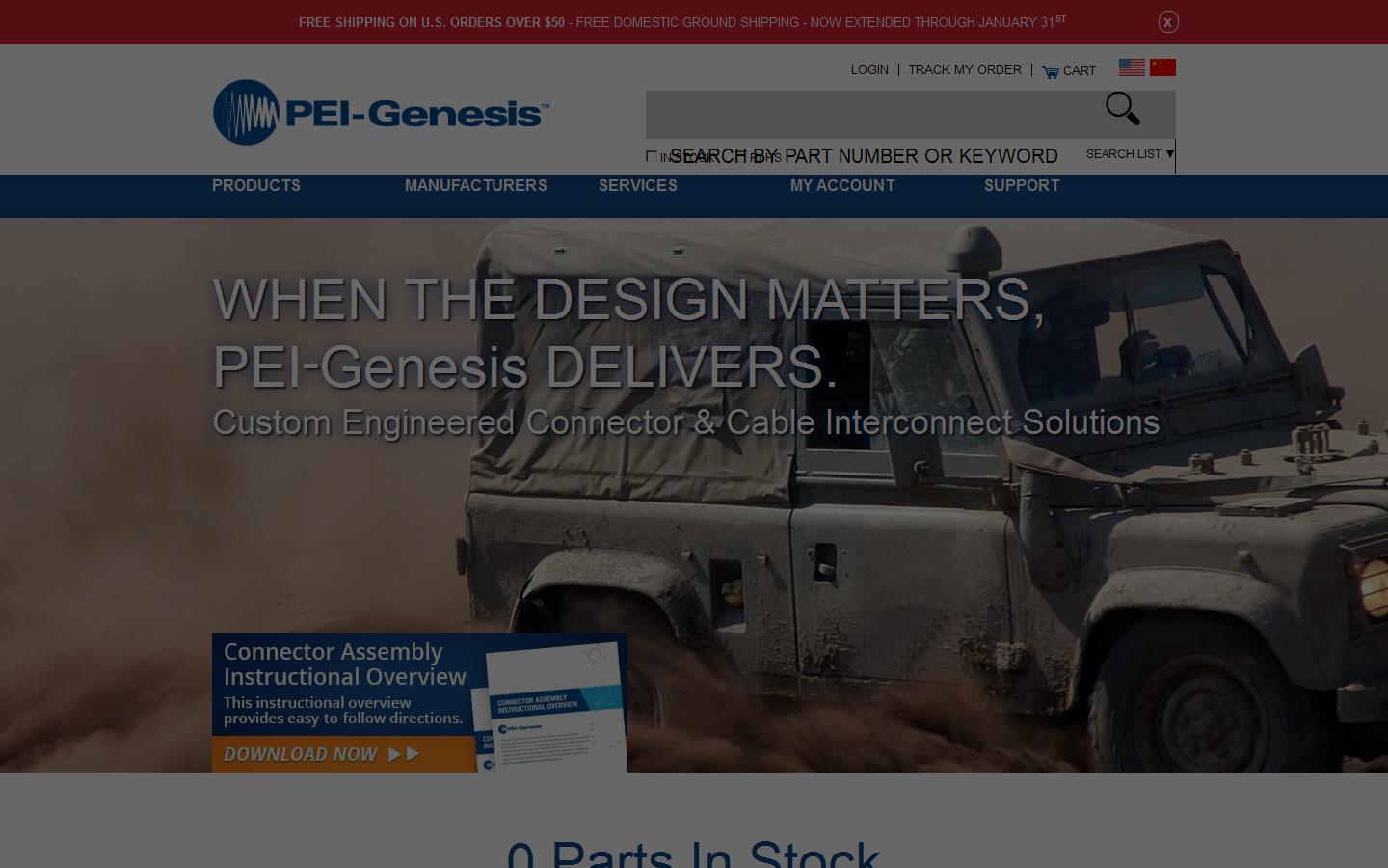 PEI Genesis UK Ltd Website