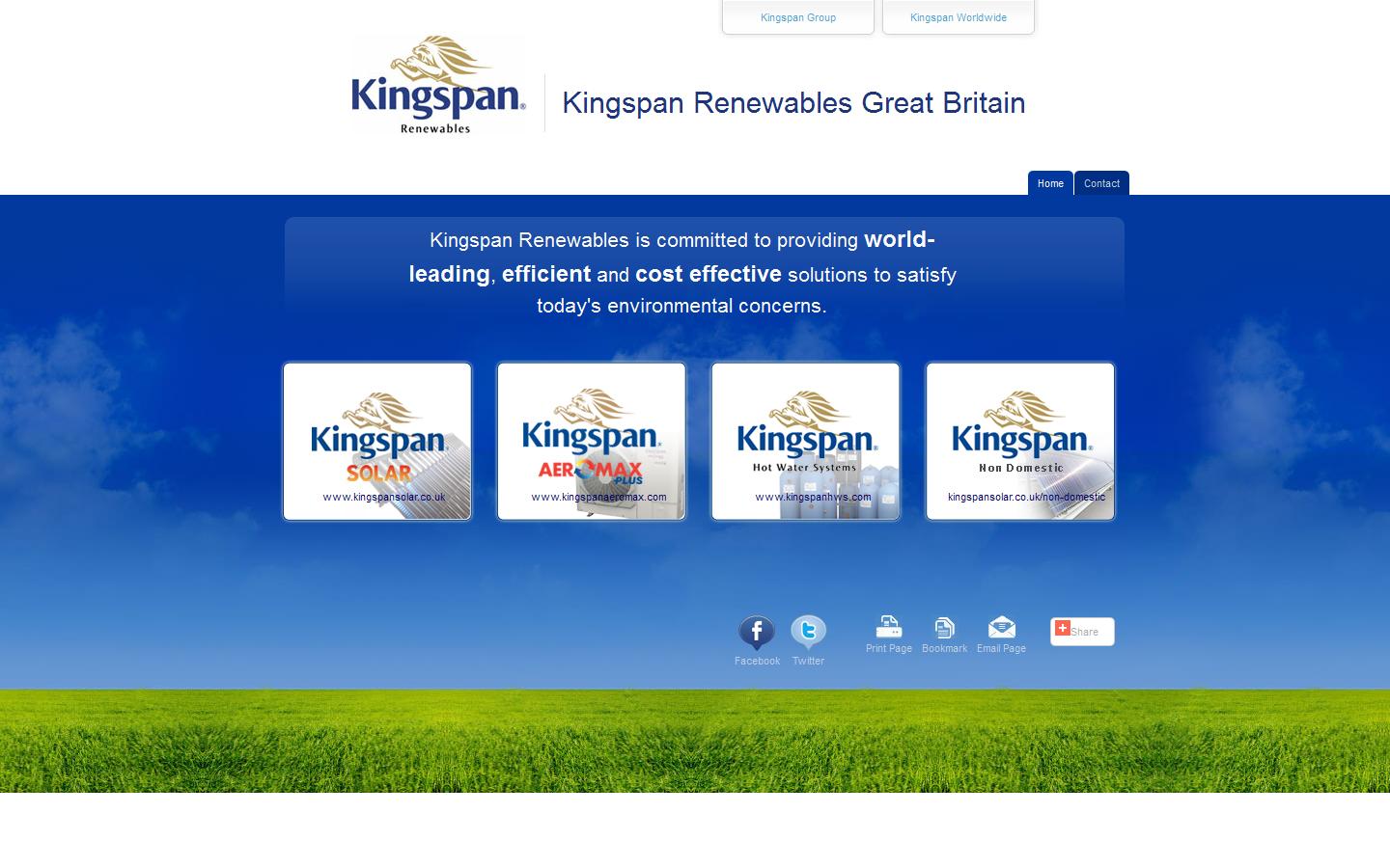 Kingspan Renewables Website