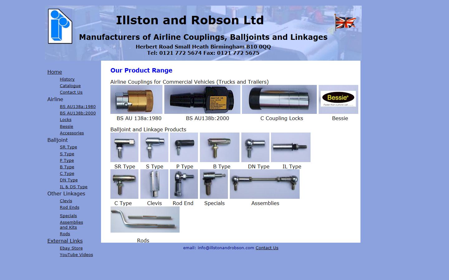 Illston and Robson Ltd Website
