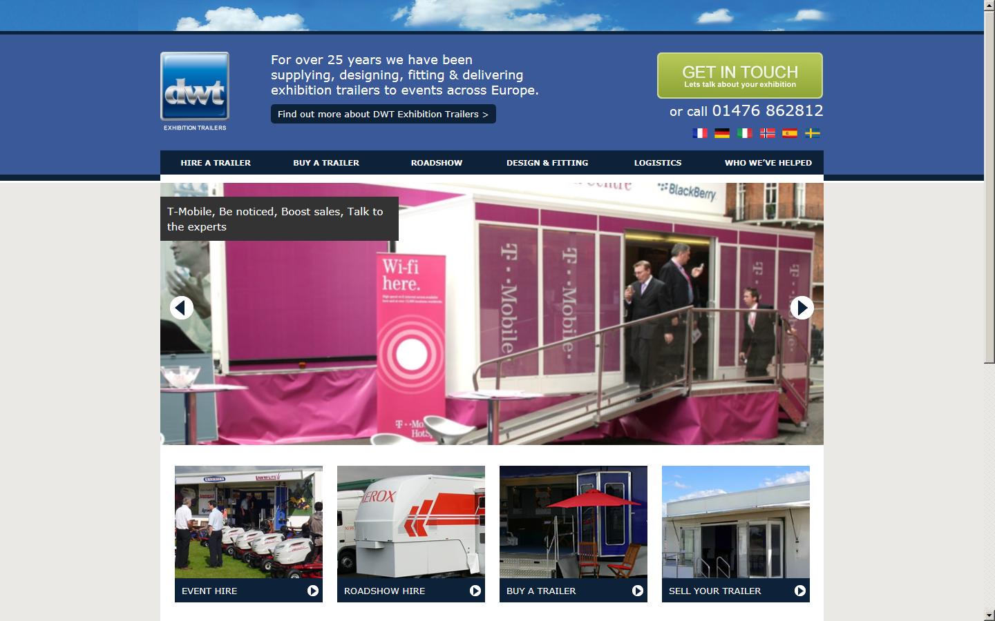 David Wilson''s Trailers Ltd Website