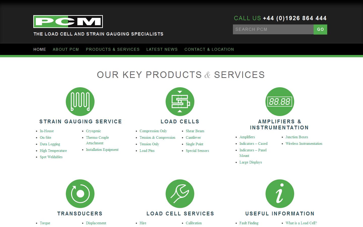 Procter & Chester (Measurements) Ltd Website