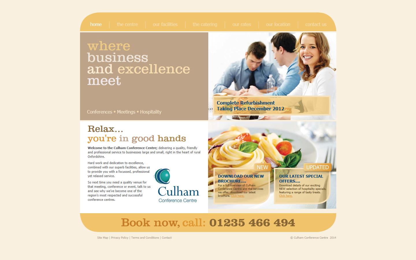 Culham Conference Centre Website
