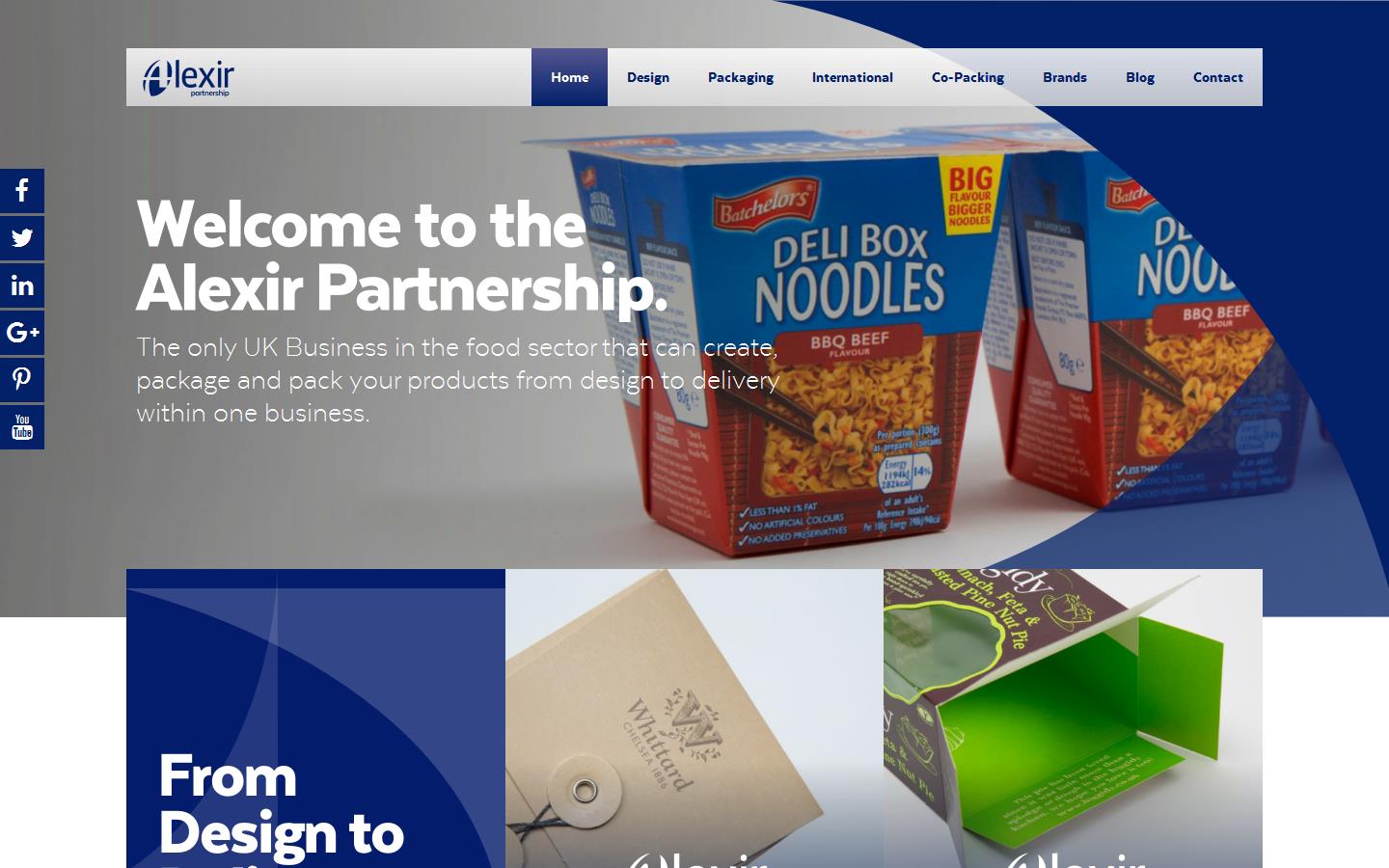 Alexir Packaging Ltd Website
