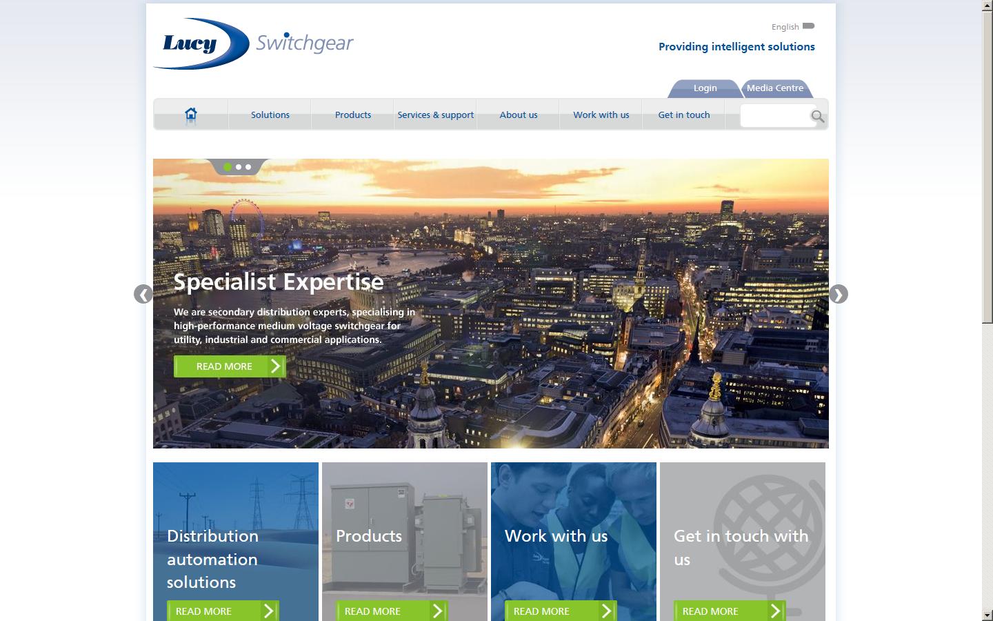 Lucy Switchgear Website