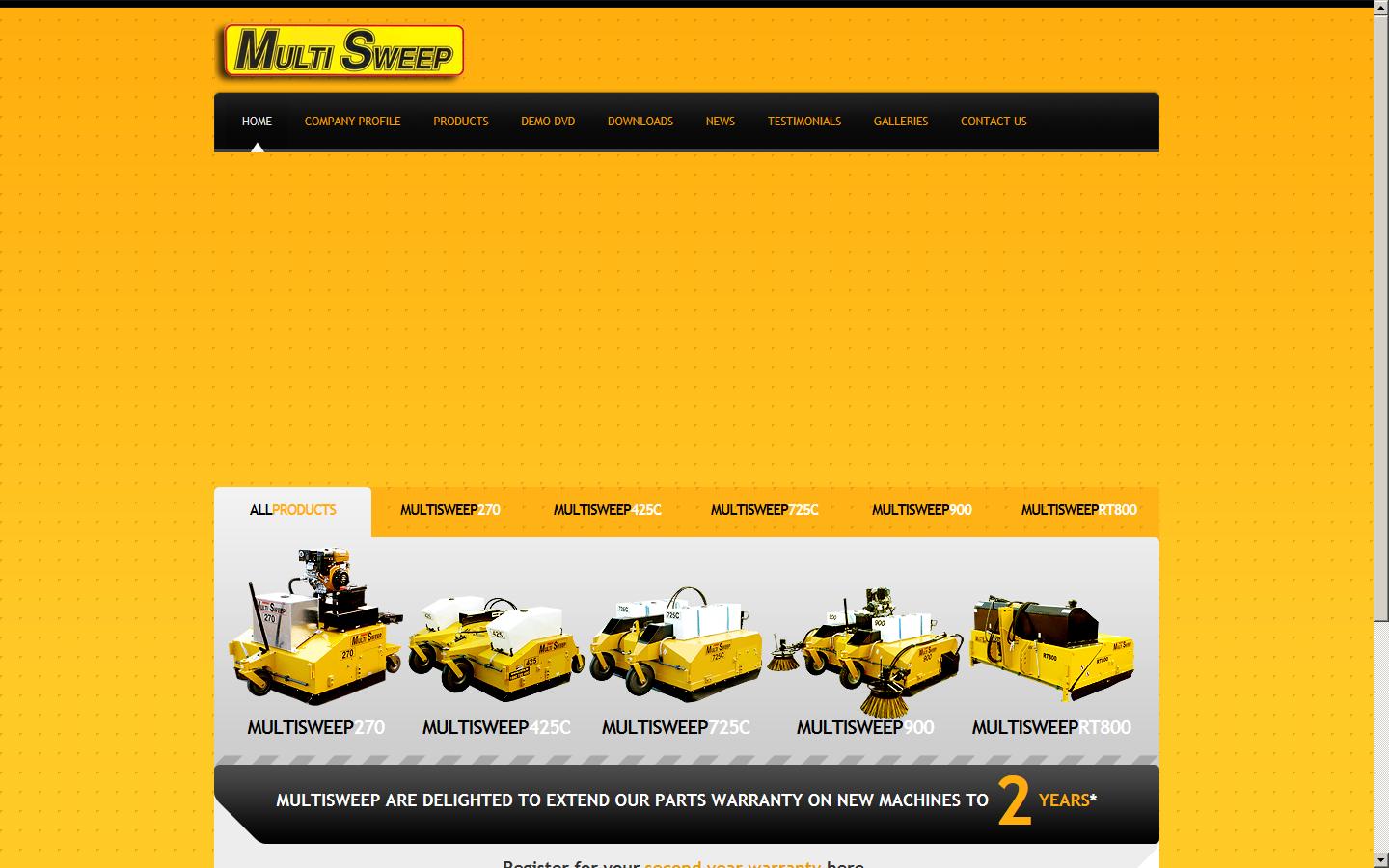 MRE Multisweep Website