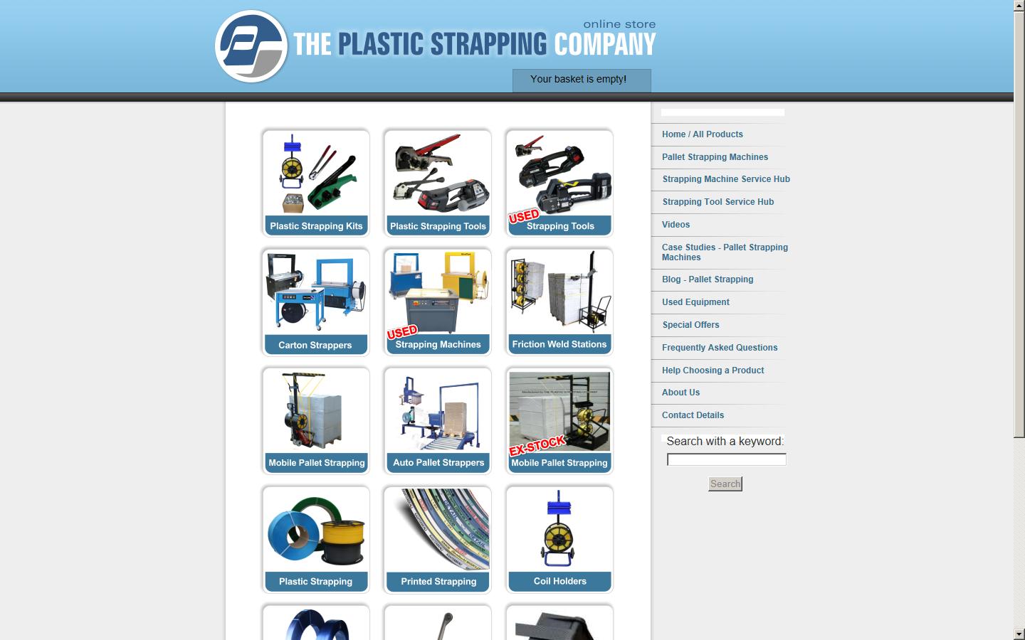 The Plastic Strapping Company Ltd Website