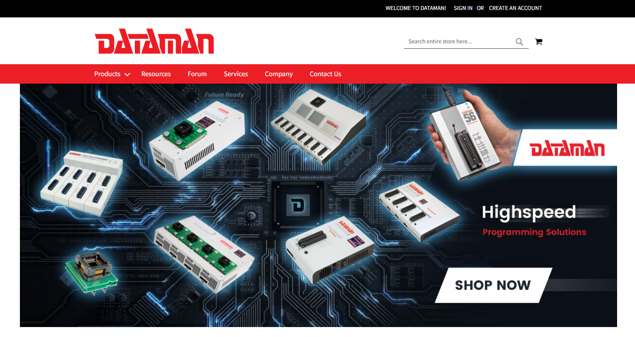 Dataman Programmers Ltd Website