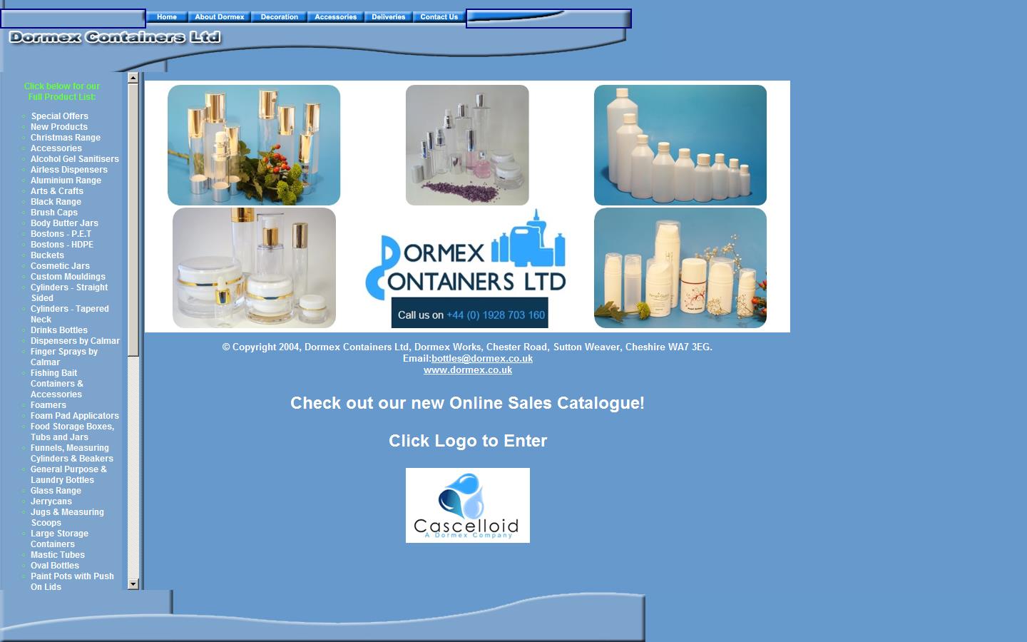 Dormex Containers Ltd Website