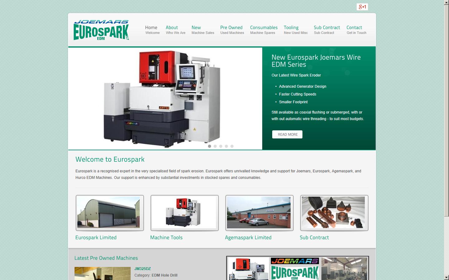 Eurospark Ltd Website