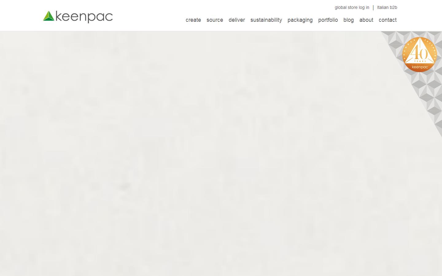 Keenpac Ltd Website