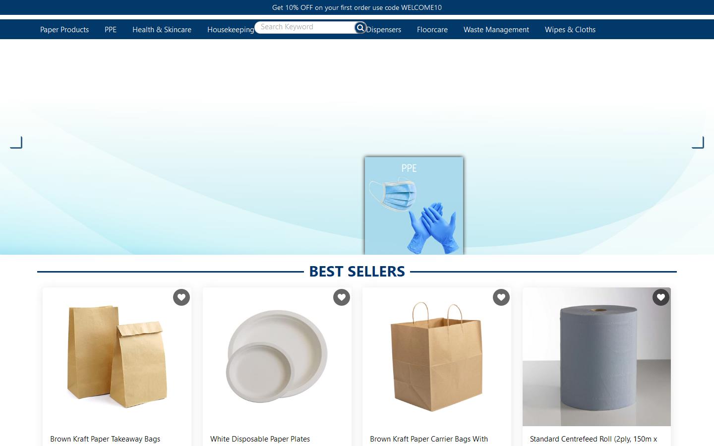 Nationwide Paper Traders Ltd Website