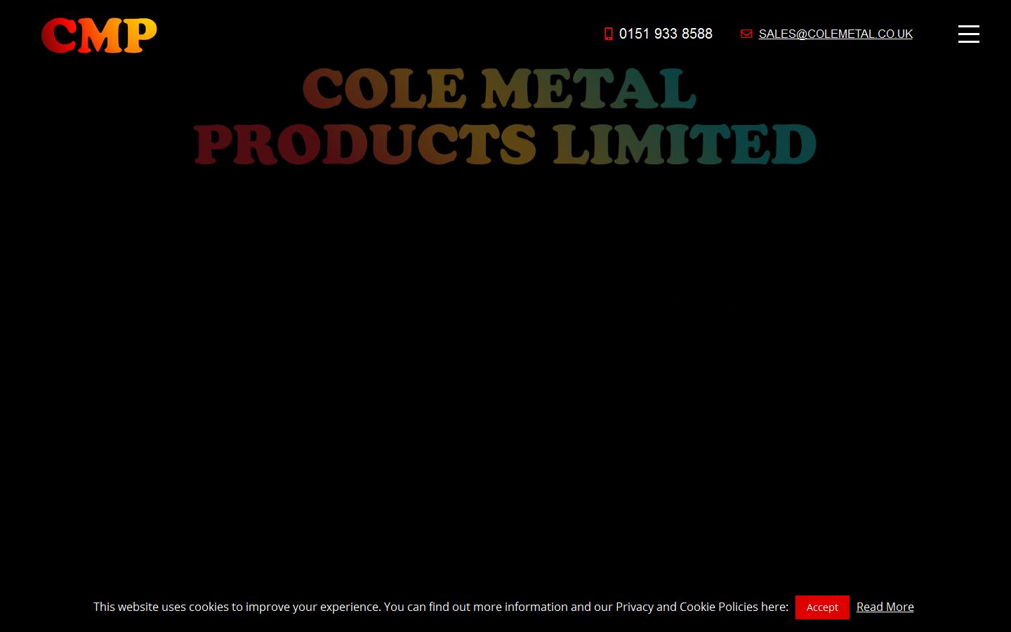 Cole Metal Products Ltd Website