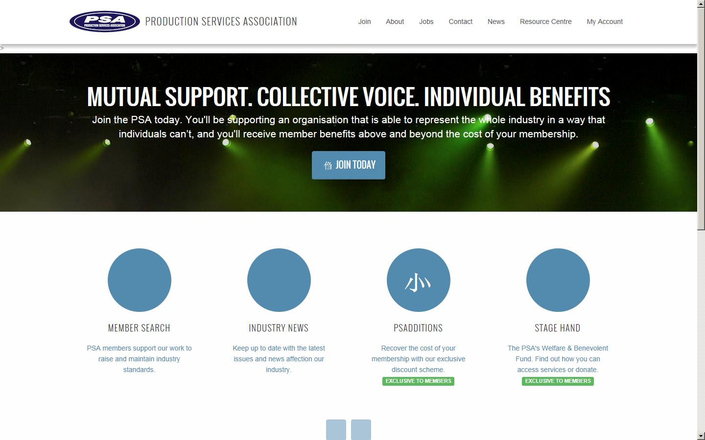 PA HIRE - Purple Audio Website