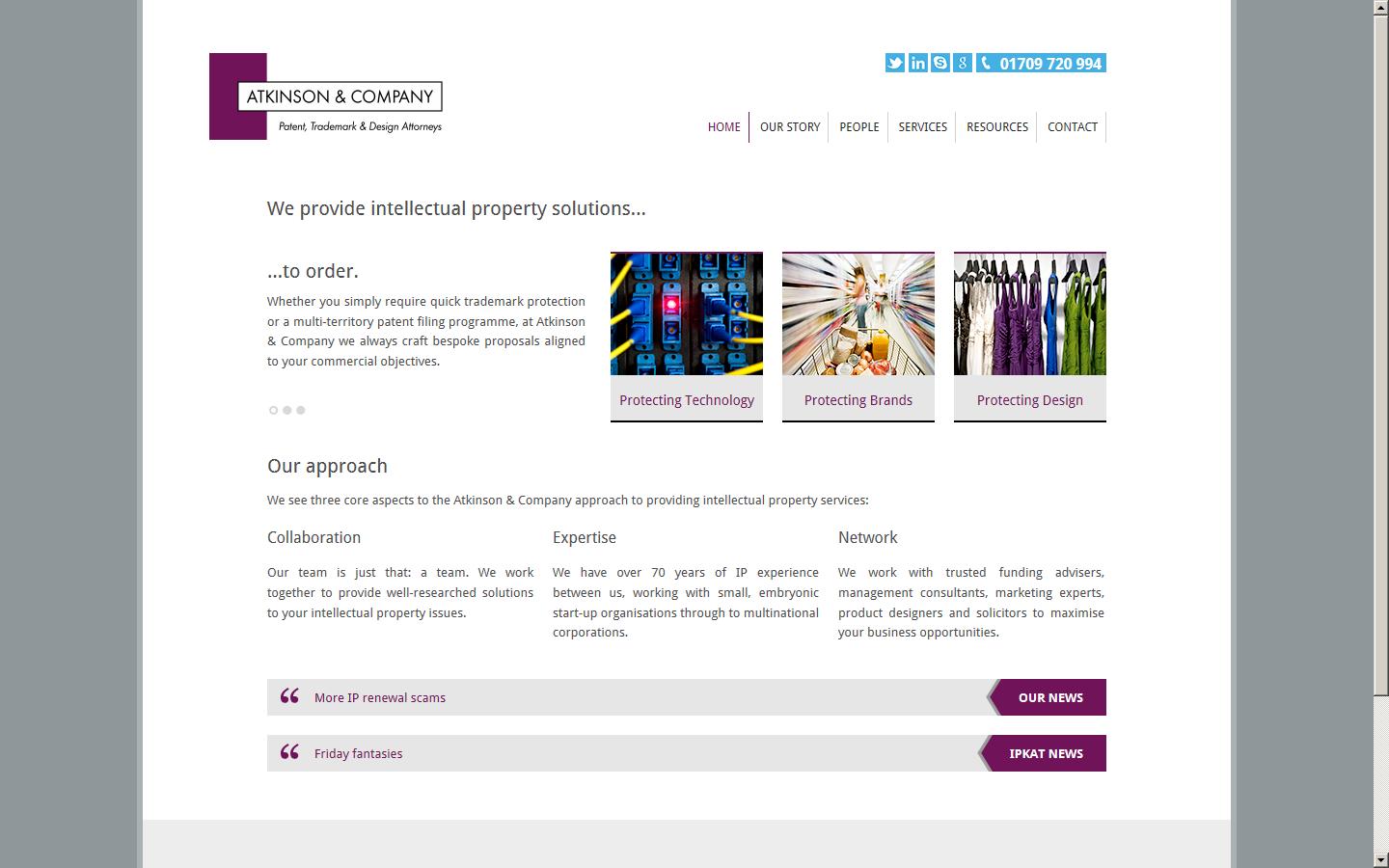 Atkinson Burrington Website