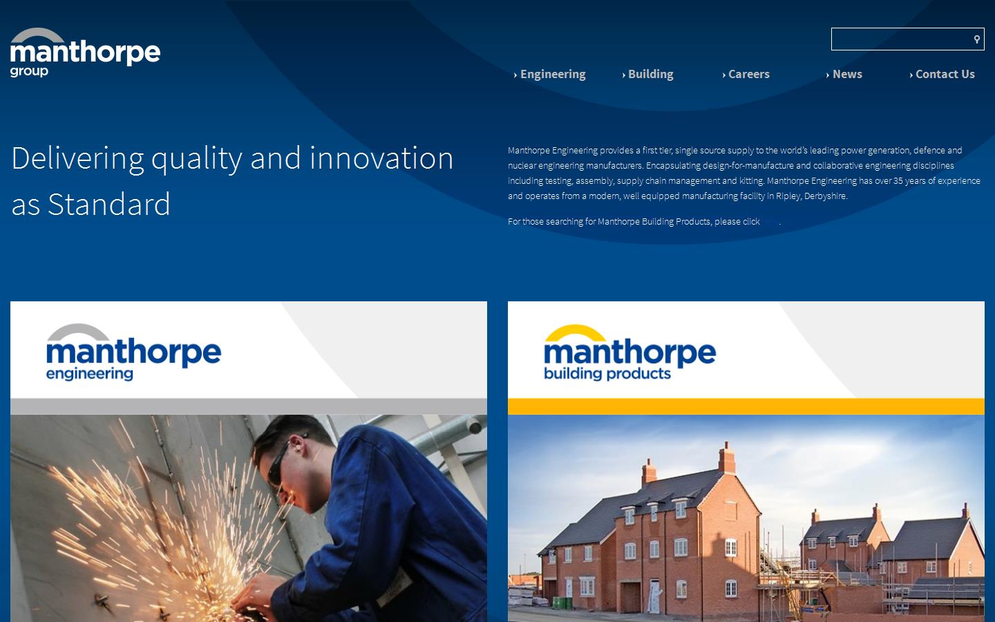 Manthorpe Group Website