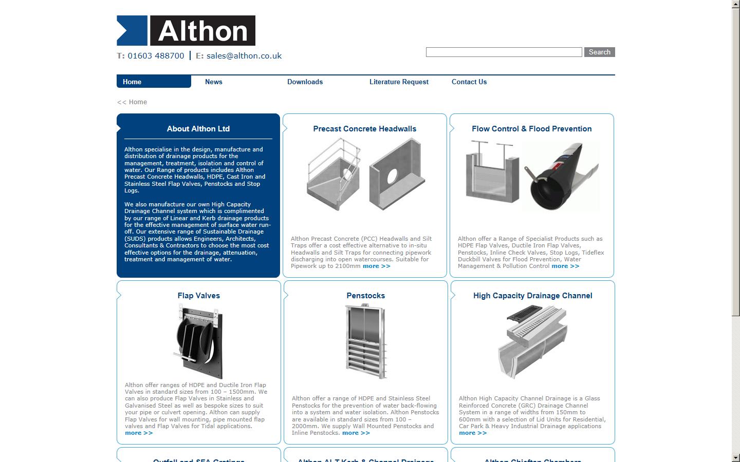 Allpipe Ltd Website