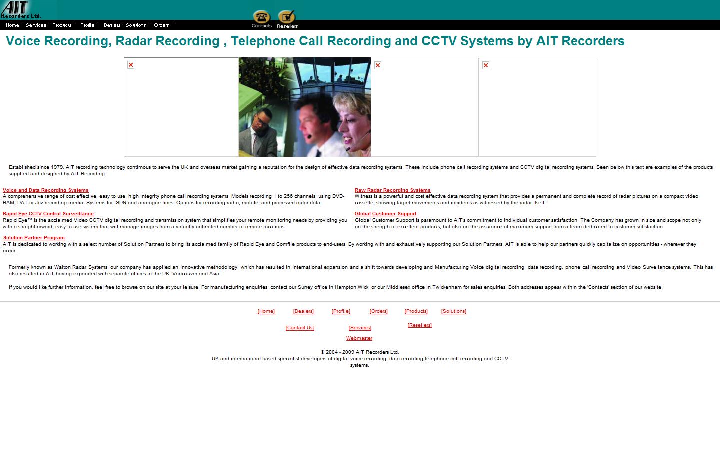AIT Recorders Ltd Website