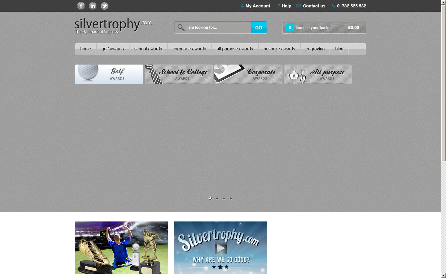 Silvertrophy.Com Ltd Website