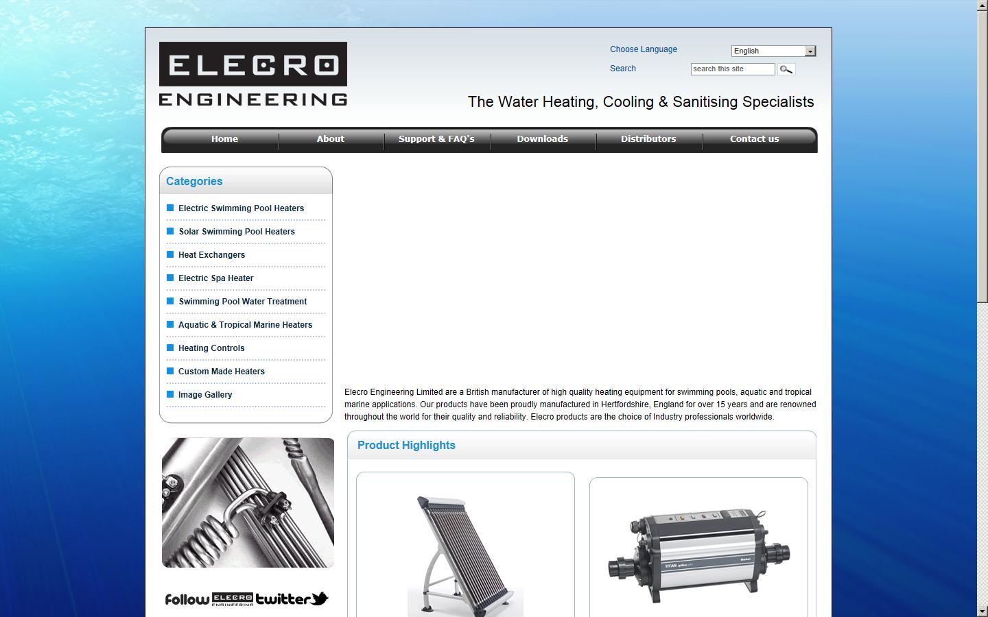 Elecro Engineering Ltd Website