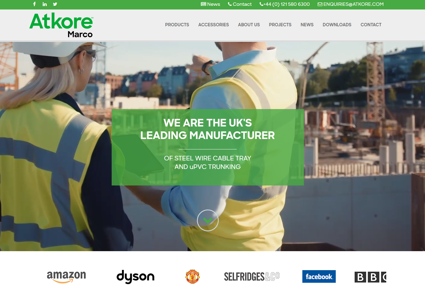 Marco Cable Management Website