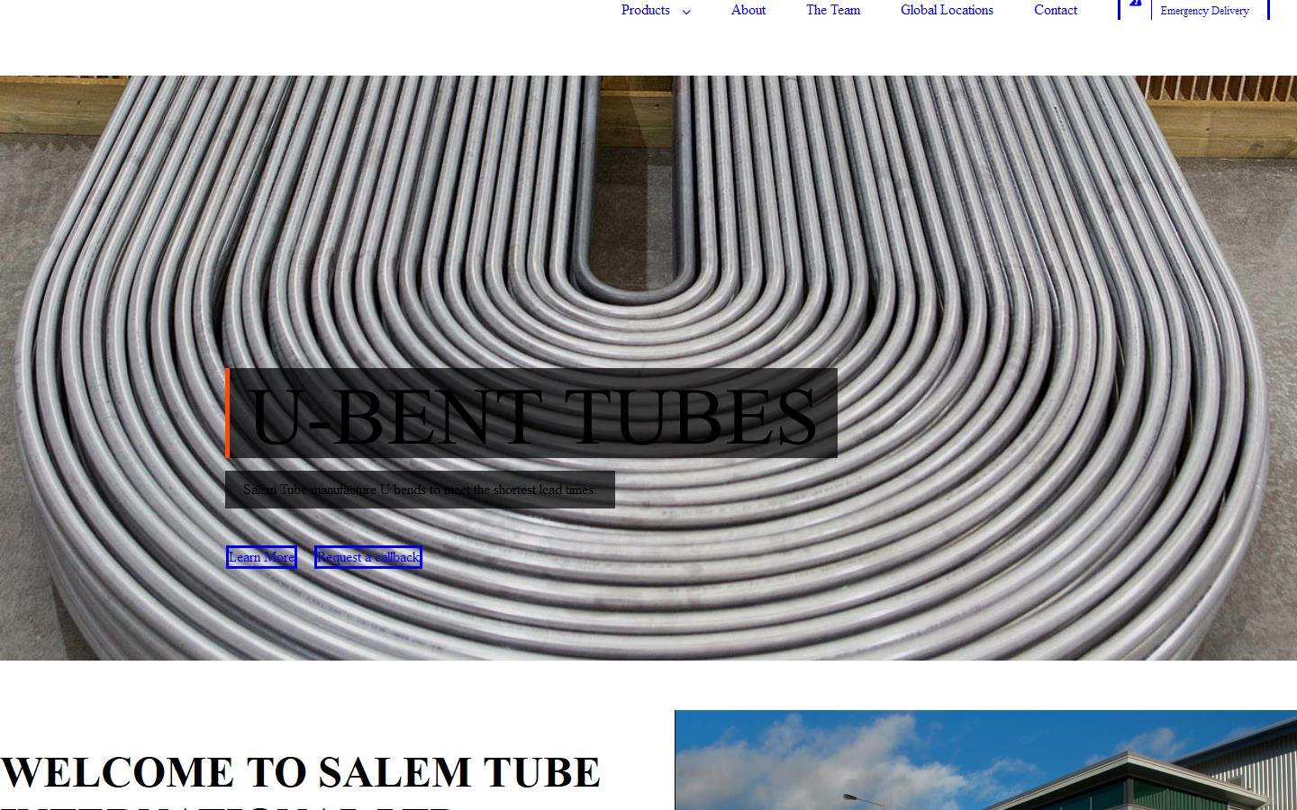 Salem Tube International Ltd Website