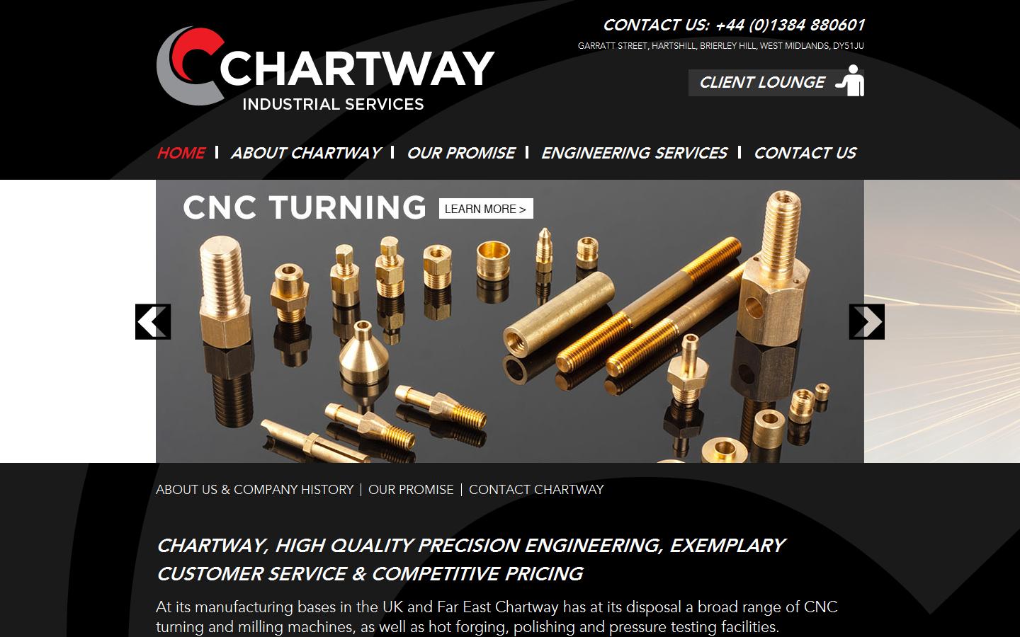 Chartway Industrial Services Ltd Website