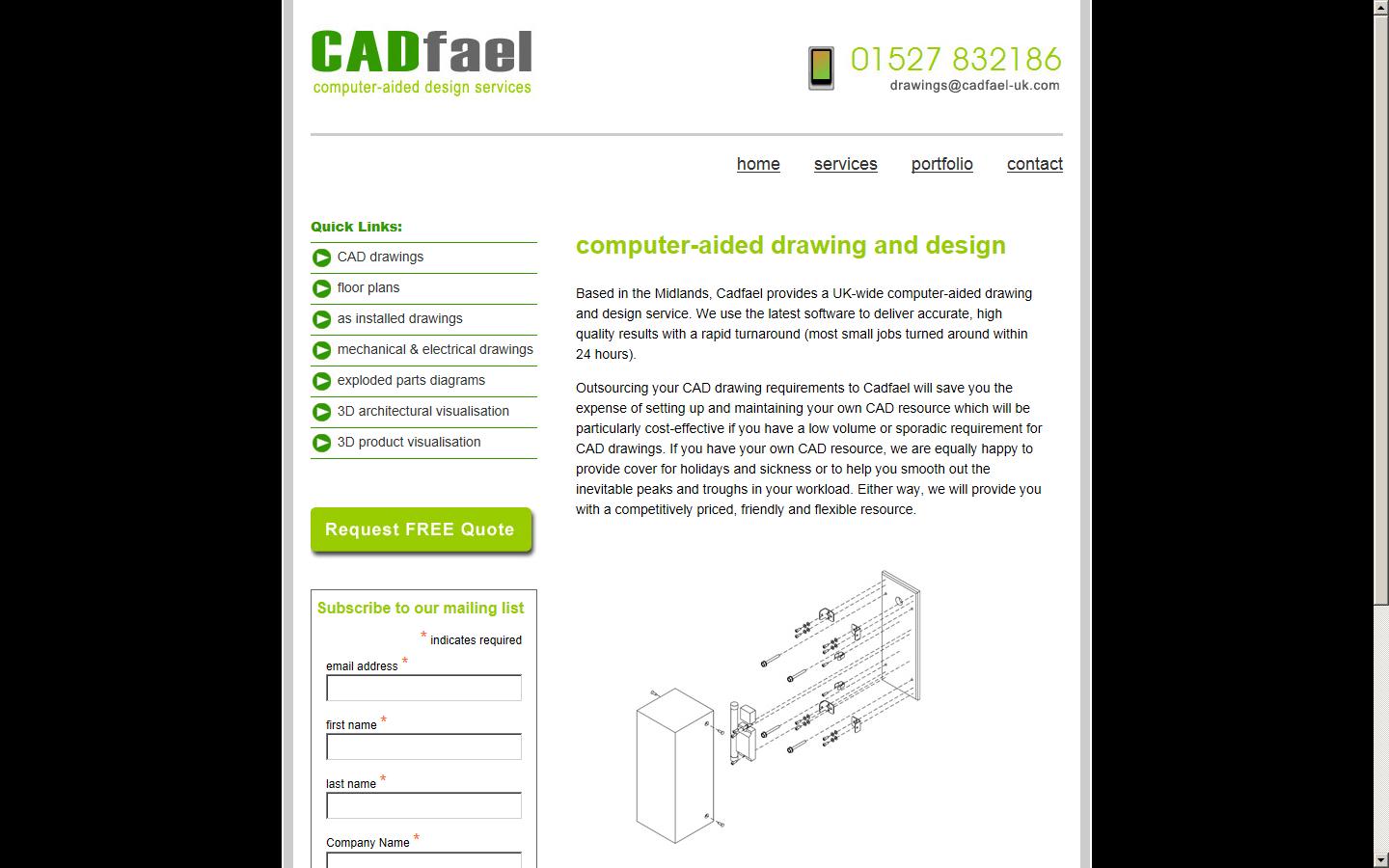 Cadfael Business Solutions Ltd Website