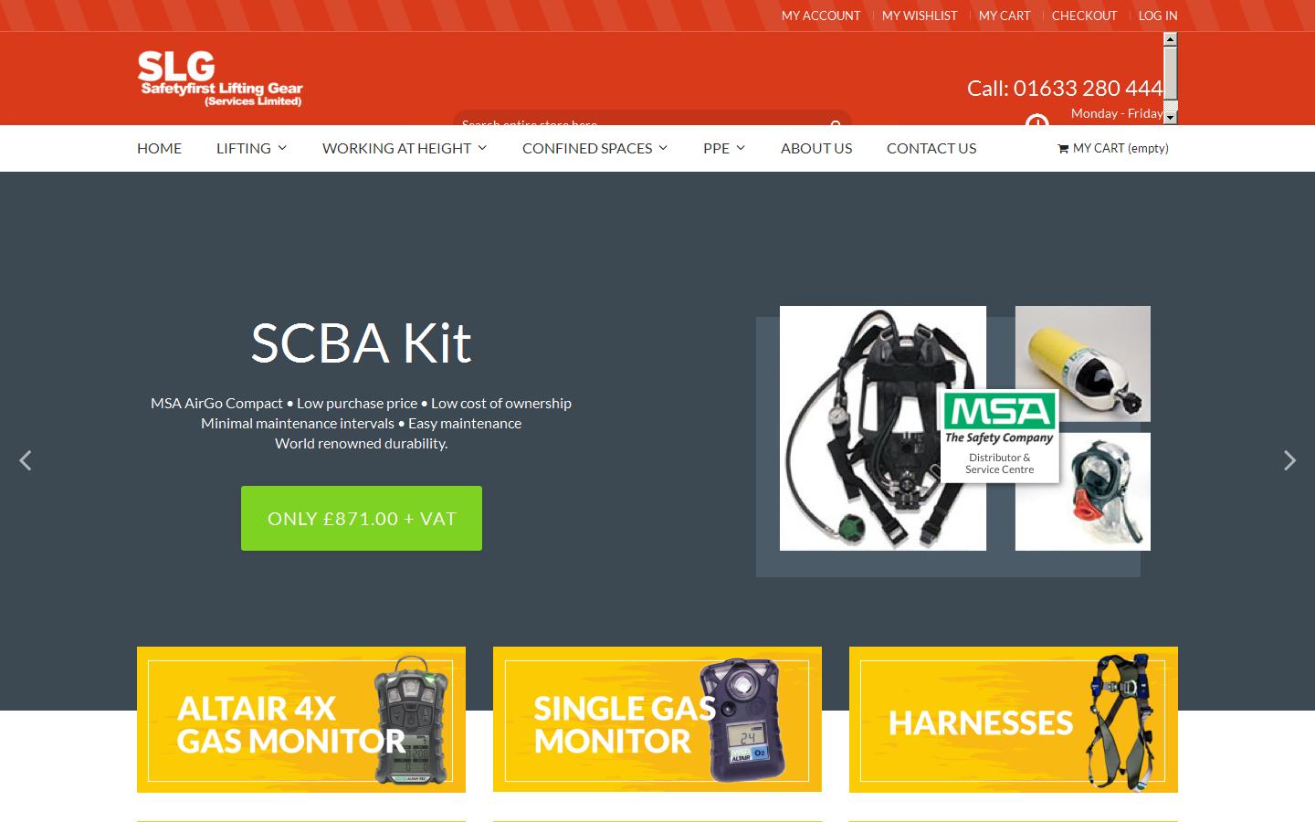 Safety First Industrial Ltd Website