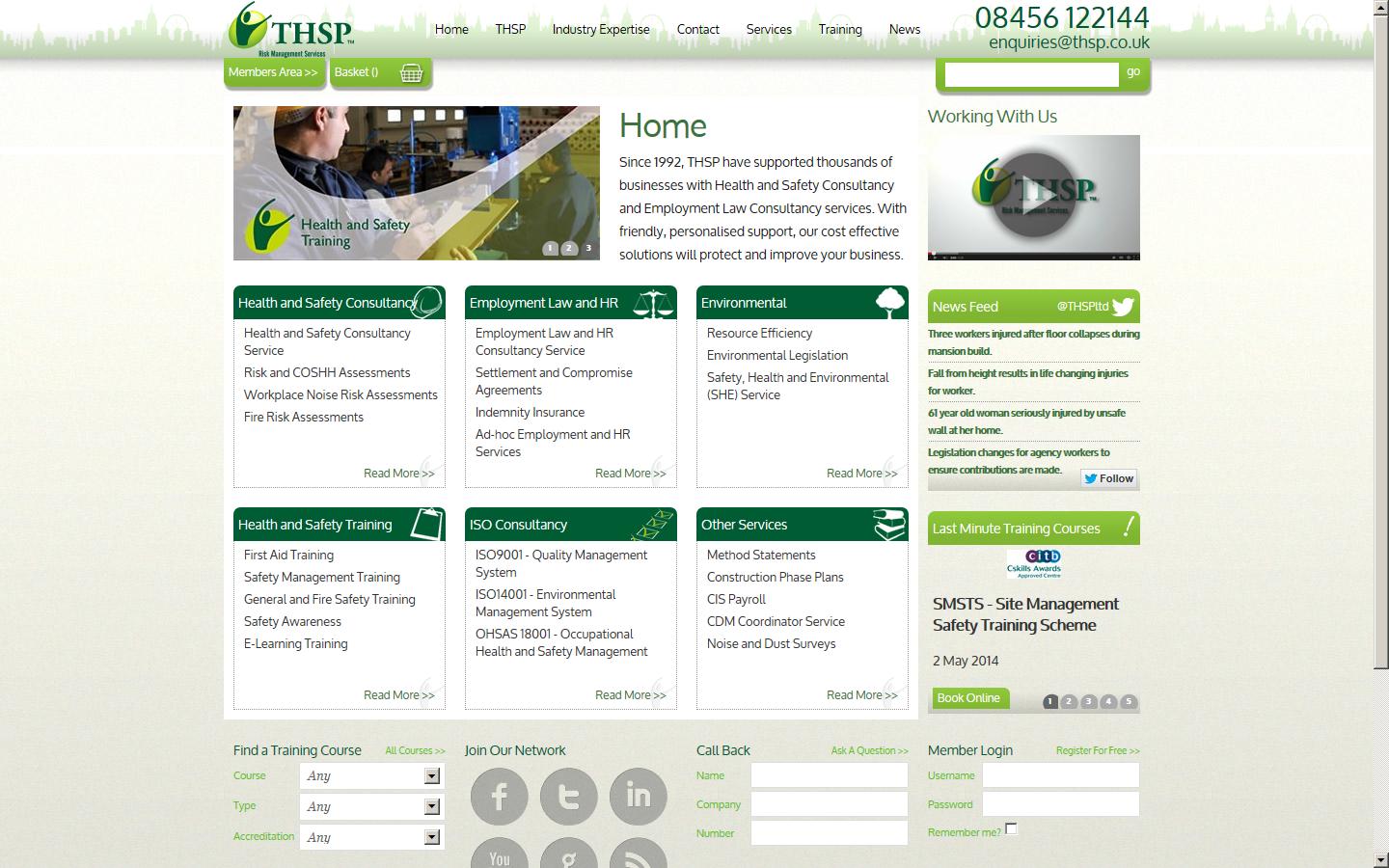 The Health & Safety People Ltd Website