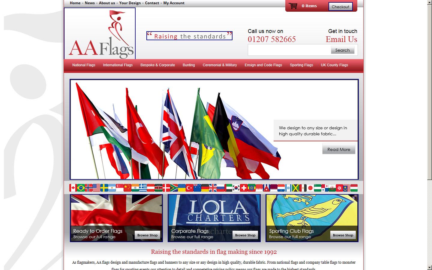 A A Flags Website